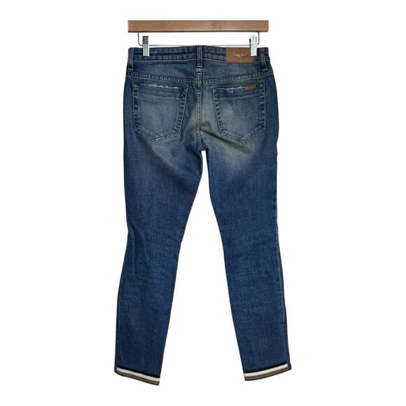 Joes Vintage Reserve 1971 mid rise jeans faux‎ leather trim size 26 - Picture 2 of 7